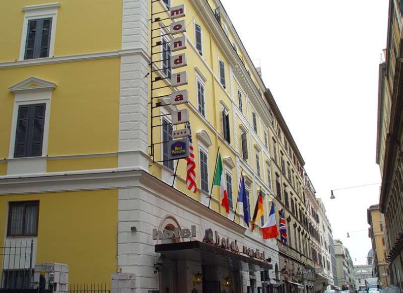 Hotel Mondial Rom Exteriör bild